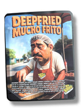Load image into Gallery viewer, Deep fried Mucho Frito 3.5G Sticker Mylar Bags
