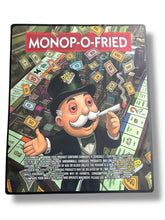 Load image into Gallery viewer, Deep Fried Monop-O-Fried Combo Sticker Mylar Bags | 16oz, 1oz &amp; 3.5g - Black Unicorn Hub
