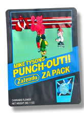 Load image into Gallery viewer, Mike Tyson Punch Out ZA Pack 1 OZ  28G empty Mylar bag 1-ounce (50 Count) Zatendo
