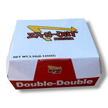 Load image into Gallery viewer, ZA-N-OUT Burger Mylar Bags with Boxes 3.5g Box Packaging
