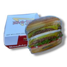 Load image into Gallery viewer, ZA-N-OUT Burger Mylar Bags with Boxes 3.5g Box Packaging
