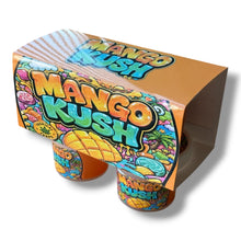 Load image into Gallery viewer, Mango Kush Ice Cream Style 3.5G Plastic Jars with Display Boxes – Packaging Only
