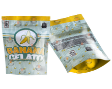 Load image into Gallery viewer, Backpack Boyz Banana Gelato Mylar Bag- 3.5g Packaging Only
