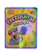 Load image into Gallery viewer, Frezquitos Pintalingue 3.5g Mylar Bag Holographic

