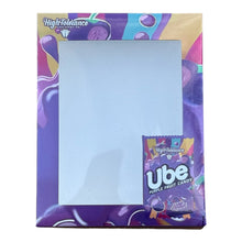 Load image into Gallery viewer, UBE Purple Fruit Candy 3.5g Mylar Bags &amp; Boxes with Window
