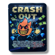 Load image into Gallery viewer, Crash Out Torchiez 3.5G Mylar sticker Bags -With stickers and label

