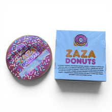 Load image into Gallery viewer, ZAZA Donuts Sprinkles Mylar Bags with Boxes 3.5g Box Packaging
