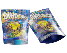 Load image into Gallery viewer, Dino Duck Holographic Mylar bag  3.5g  Packaging Only
