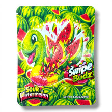 Load image into Gallery viewer, Swipe Budz Sour Watermelon 3.5g Mylar Bag- Packaging
