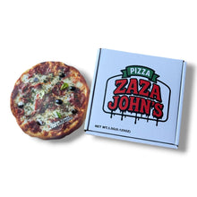 Load image into Gallery viewer, ZAZA John's Pizza Mylar Bags with Boxes 3.5g Box Packaging

