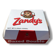 Load image into Gallery viewer, Zandy's Dazed Double Mylar Bags with Boxes 3.5g Box Packaging
