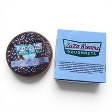 Load image into Gallery viewer, ZAZA Kreamz Doughnuts Sprinklez Mylar Bags with Boxes 3.5g Box Packaging
