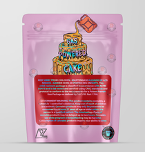 Load image into Gallery viewer, Gas Powered Cake Holographic Mylar bag 3.5g - Black Unicorn - Packaging only
