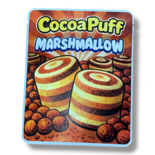 Load image into Gallery viewer, Sprinklez Cocoa Puff Marshmallow 3.5G Mylar sticker Bags -With stickers and label

