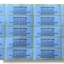 Load image into Gallery viewer, Sprinklez Cocoa Puff Marshmallow 3.5G Mylar sticker Bags -With stickers and label
