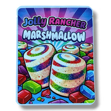 Load image into Gallery viewer, Sprinklez Rainbow Marshmallow 3.5G Mylar sticker Bags -With stickers and label
