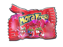 Load image into Gallery viewer, Mora Fresa Fumi Cut Out Mylar Bags 3.5g Die Cut Holographic High Volume - Black Unicorn Hub
