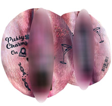 Load image into Gallery viewer, Jokes Up Charmz on lock Cut Out Mylar Bags 3.5g Pussy Charms Die cut - Black Unicorn Hub
