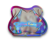 Load image into Gallery viewer, Cotton Candy 3.5G Mylar Bags Holographic cut out - Black Unicorn Hub
