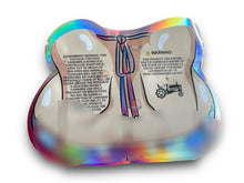 Load image into Gallery viewer, Cotton Candy 3.5G Mylar Bags Holographic cut out - Black Unicorn Hub
