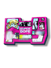 Load image into Gallery viewer, Super Dope Mylar Bag 3.5g shape bag - Black Unicorn Hub
