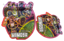 Load image into Gallery viewer, Mimosa Cut Out Mylar Bags 3.5g Die cut
