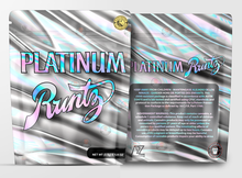 Load image into Gallery viewer, Platinum Runtz Holographic Mylar bag 3.5g - Black Unicorn - Packaging only
