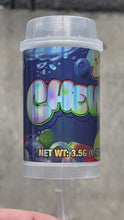 Load and play video in Gallery viewer, Popsicle Chewz Fruitopia  3.5g Container Holographic sticker Ring Pop
