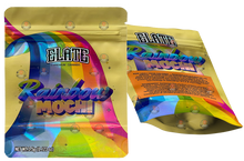 Load image into Gallery viewer, Rainbow Mochi Mylar bag 3.5g Holographic Elate
