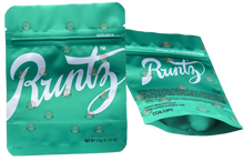 Load image into Gallery viewer, RUNTZ GREEN  Mylar Bags by 3.5 Grams Smell Proof
