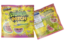 Load image into Gallery viewer, Stonner Patch Watermelon Gummies 500mg Mylar bags -PACKAGING ONLY - Black Unicorn Hub
