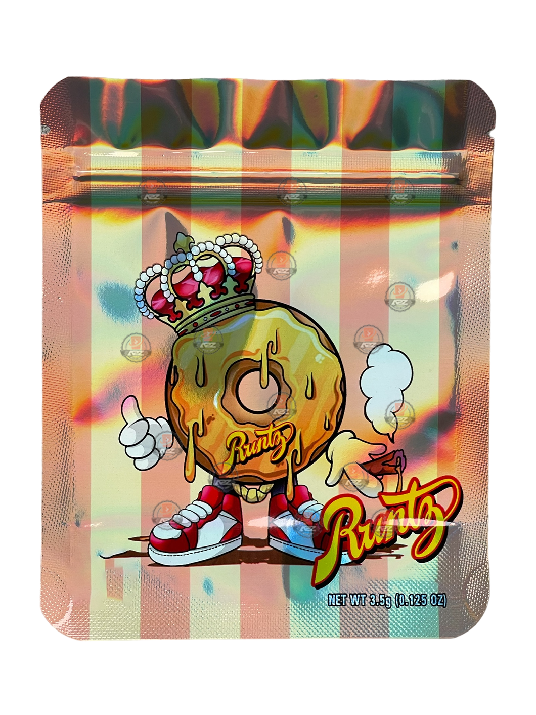 Donut Runtz 3.5g Mylar Bag Holographic