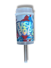 Load image into Gallery viewer, Push Pop 3.5g Container Holographic sticker
