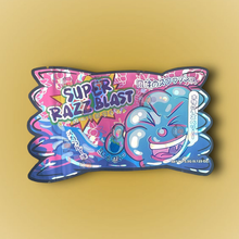Load image into Gallery viewer, Super Razz Blast 3.5G Mylar Bags- Holographic Packaging only
