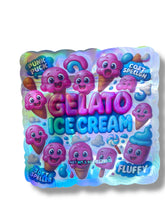 Load image into Gallery viewer, Gelato Ice Cream Mylar Bag 3.5g shape bag
