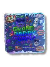 Load image into Gallery viewer, Grand Daddy Purple Mylar Bag 3.5g shape bag
