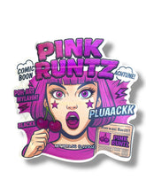 Load image into Gallery viewer, Pink Runtz Mylar Bag 3.5g shape bags
