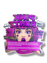 Load image into Gallery viewer, Pink Runtz Mylar Bag 3.5g shape bags
