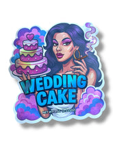Load image into Gallery viewer, Wedding Cake Mylar Bag 3.5g shape bags
