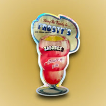 Load image into Gallery viewer, Frosty&#39;s Zabores Strawberry Soda 3.5g Mylar Bag Ice Cream Pahlor
