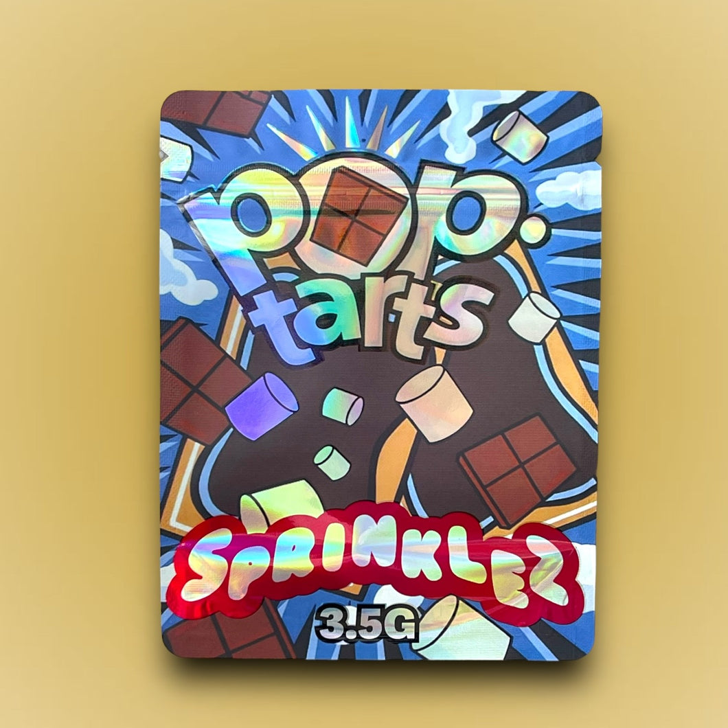 Sprinklez POP Tarts 3.5G Mylar Bags Holographic