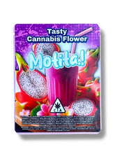 Load image into Gallery viewer, Motita Dragon Fruit Milkshake 3.5G Sticker Mylar Bag (4x5, Zip Lock)
