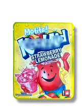 Load image into Gallery viewer, Motita Strawberry Lemonade 3.5G Sticker Mylar Bag (4x5, Zip Lock)
