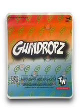 Load image into Gallery viewer, Sprinklez Gumdropz Gummy Wormz 3.5G Mylar Bags -With stickers and label
