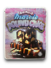 Load image into Gallery viewer, Sprinklez Marble Pound Cake 3.5G Mylar Bags -With stickers and label
