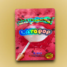 Load image into Gallery viewer, High Tolerance Chupsss Lato Pop 3.5G Mylar Bags Holographic Chupa Chups
