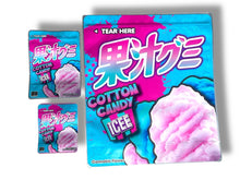 Load image into Gallery viewer, Cotton Candy Icee Combo Sticker Mylar Bags | Stand-Up 16oz, 1oz &amp; 3.5g
