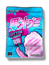 Load image into Gallery viewer, Cotton Candy Icee Combo Sticker Mylar Bags | Stand-Up 16oz, 1oz &amp; 3.5g

