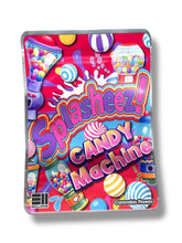 Load image into Gallery viewer, Splasheez Candy Machine Combo Sticker Mylar Bags | Stand-Up 16oz, 1oz &amp; 3.5g
