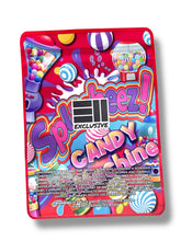 Load image into Gallery viewer, Splasheez Candy Machine Combo Sticker Mylar Bags | Stand-Up 16oz, 1oz &amp; 3.5g
